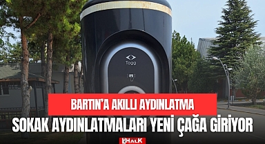 Bartın’a Akıllı Aydınlatma