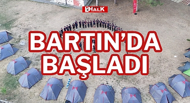 BARTIN'DA BAŞLADI