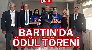BARTIN’DA ÖDÜL TÖRENİ