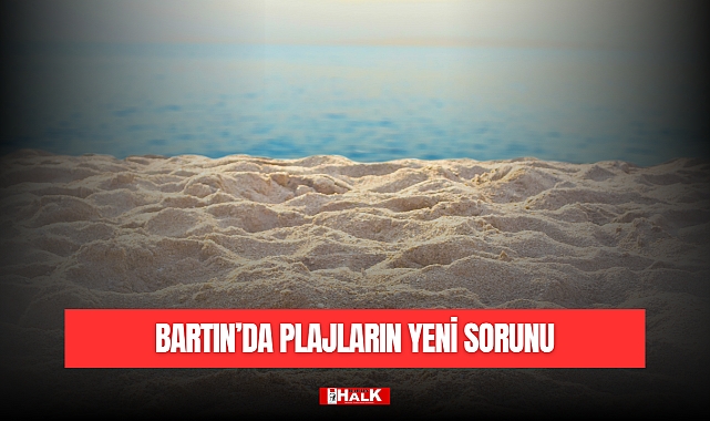 Bartın'da Plajların Yeni Sorunu