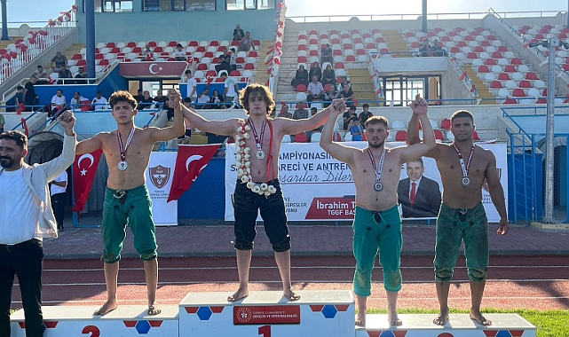 Bartınlı güreşçilerden bir başarı daha