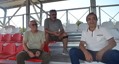 Başkan Maden hazırlık maçını izledi