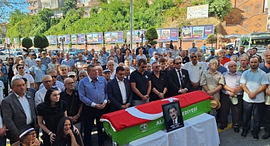 Başkan Uzun cenaze törenine katıldı