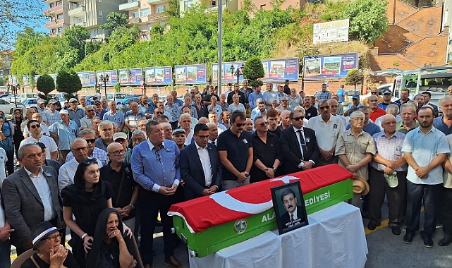 Başkan Uzun cenaze törenine katıldı