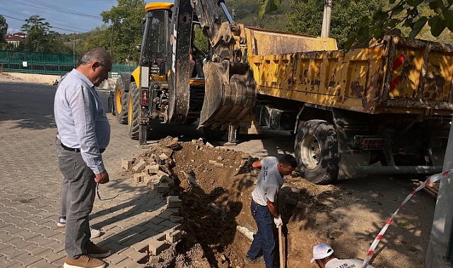 Başkan Uzun Sahada!