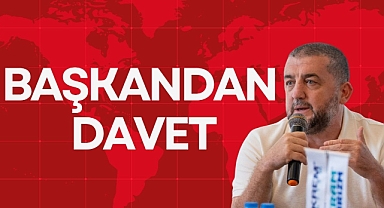 BAŞKANDAN DAVET
