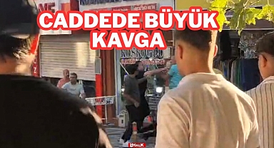 CADDEDE BÜYÜK KAVGA!