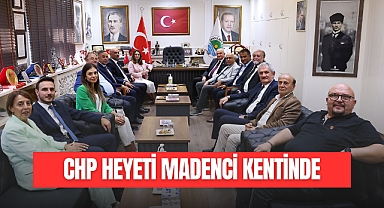 CHP HEYETİ MADENCİ KENTİNDE