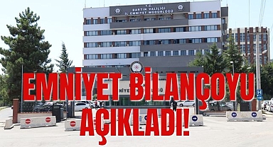 EMNİYET BİLANÇOYU AÇIKLADI!