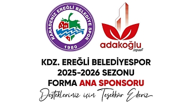Ereğli Belediyespor göğüs sponsorunu buldu