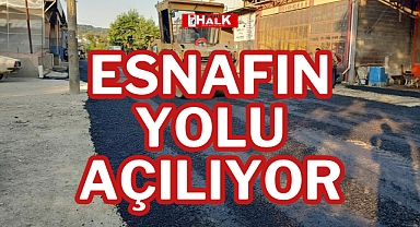 ESNAFIN YOLU AÇILIYOR