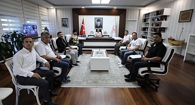 Güreş Ağalarından Vali Arslan’a ziyaret