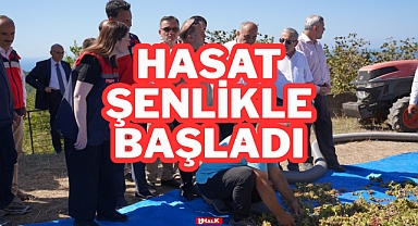 Hasat şenlikle Başladı