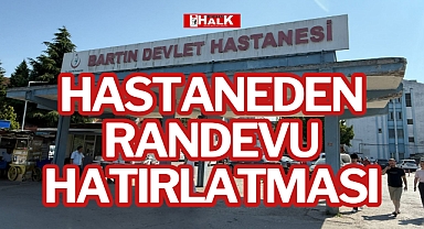 HASTANEDEN RANDEVU HATIRLATMASI