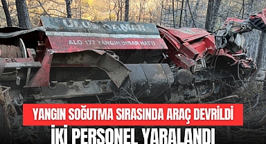İKİ PERSONEL YARALANDI