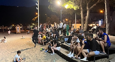 İnkumu halkından Voleybola ilgi