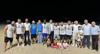 İnkumu Plaj Futbolu sona erdi