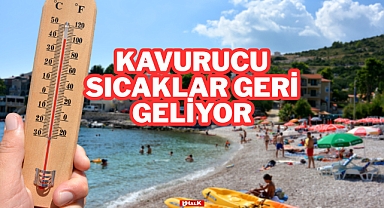 Kavurucu Sıcaklar Geri Geliyor