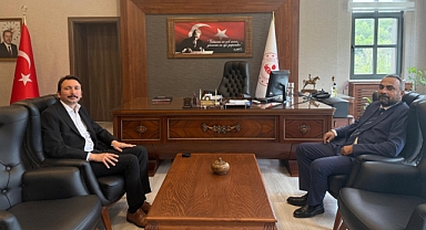 KAYMAKAM'A HAYIRLI OLSUN ZİYARETİ