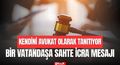 Kendini Avukat Olarak Tanıtıyor