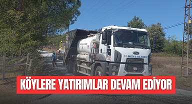 KÖYLERE YATIRIMLAR DEVAM EDİYOR