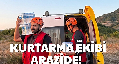 KURTARMA EKİBİ ARAZİDE!