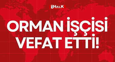 ORMAN İŞÇİSİ VEFAT ETTİ!