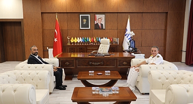 REKTÖRE VEDA ZİYARETİ