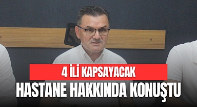 ŞEHİR HASTANESİ HAKKINDA KONUŞTU