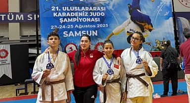 Sporcularımız Samsun’dan madalya ile döndü