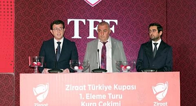 Türkiye Kupası ilk tur eşleşmeleri açıklandı