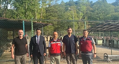 Türkmen’den Sokak hayvanları barınağına ziyaret