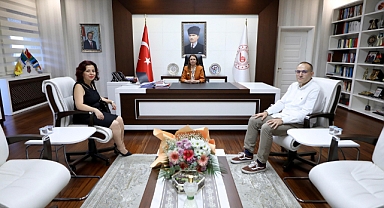 Yapı Kredi Müdürü’nden Arslan’a ziyaret