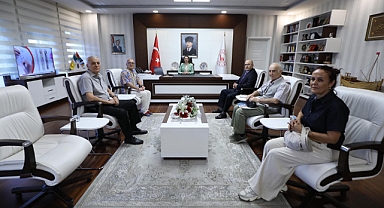YENİ YÖNETİMDEN VALİ'YE ZİYARET