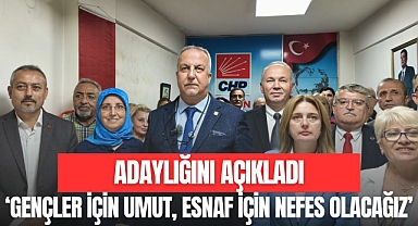 Adaylığını Açıkladı