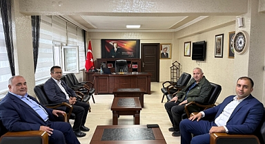 Aldatmaz Kaymakam Kadiroğlun'u ziyaret etti