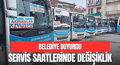 Bartın Belediyesi’nden Ücretsiz Servis Hizmeti