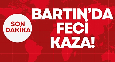 BARTIN’DA FECİ KAZA!
