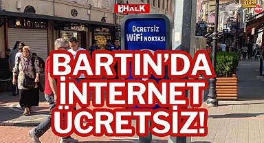 BARTIN’DA İNTERNET ÜCRETSİZ!