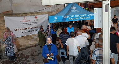 Bartın'da Kandil Programı