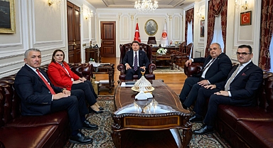 BARTIN HEYETİ TUNÇ'LA BULUŞTU