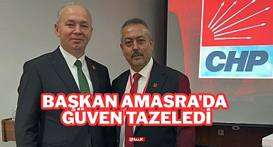 Başkan Amasra'da Güven Tazeledi