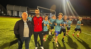 Başkan Ekerbiçer antrenmanı ziyaret etti