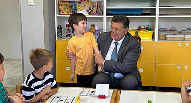 Başkan Miniklerle Buluştu