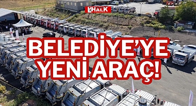BELEDİYE’YE YENİ ARAÇ!