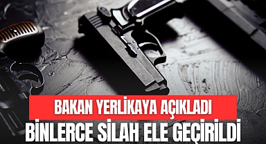 Binlerce Silah Ele Geçirildi