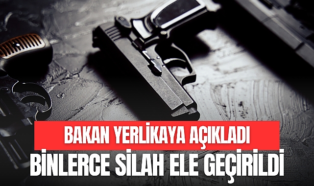 Binlerce Silah Ele Geçirildi