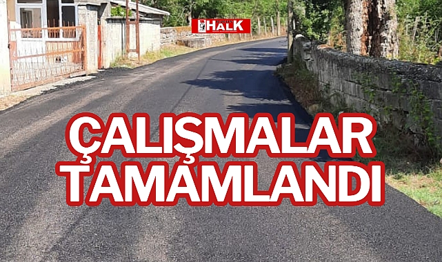 ÇALIŞMALAR TAMAMLANDI