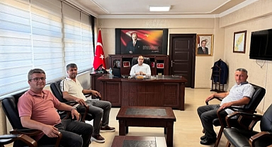 Dernekten Kaymakam'a Ziyaret