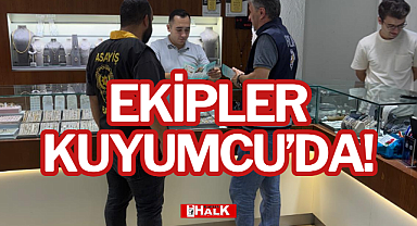 EKİPLER KUYUMCU'DA!